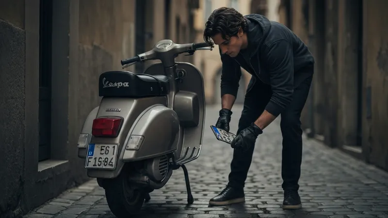 Plaques Scooter Volees Que Faire